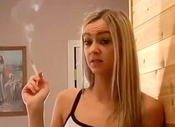 Chicas fumando