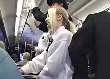 Šukačka v autobuse, Vyšukaná japonská teenka
