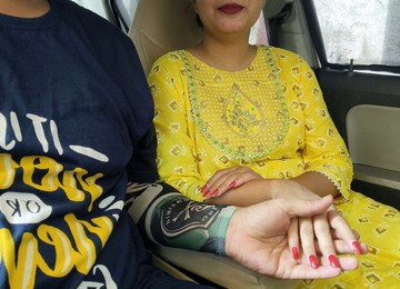 Fick im Auto, Indisches Mädchen gefickt, Sex im Freien, Öffentliches Geschlecht, Junger Teenager